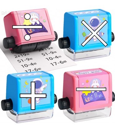 Детски изчислителен печат за събиране и изваждане, умножение или деление