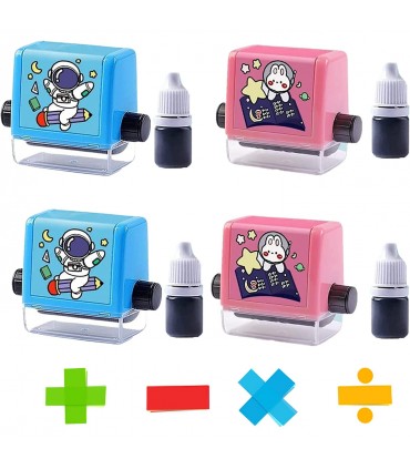 Детски изчислителен печат за събиране и изваждане, умножение или деление