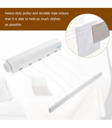 Сгъваем автоматичен простор за дрехи