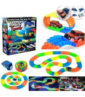 Светеща писта Magic Tracks 220 части - дължина 3.3 метра