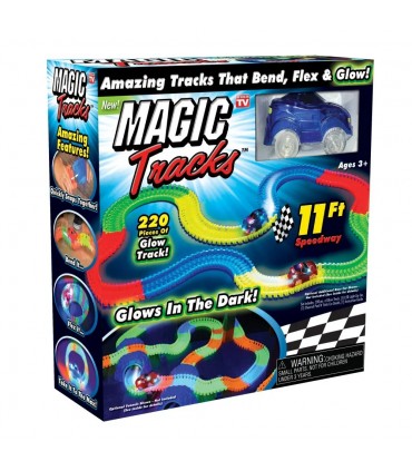 Светеща писта Magic Tracks 220 части - дължина 3.3 метра