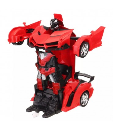 Кола транспормърс робот с дистанционно управление - ЧЕРВЕН ЦВЯТ