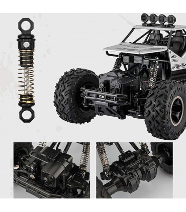 Детски джип с дистанционно джъмбо размер 4х4 - СРЕБРИСТ