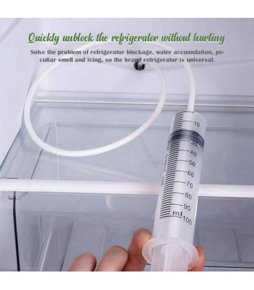 Комплект за почистване и източване на хладилник - 5 части