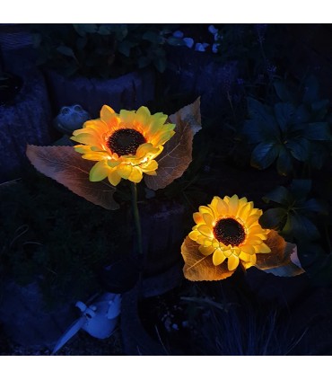 Соларна градинска лампа Слънчоглед