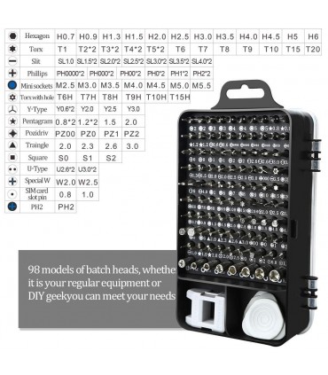 Инструменти за телефон комплект 115 в 1