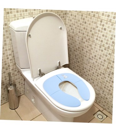 Сгъваема детска седалка за тоалетна - модел Мече