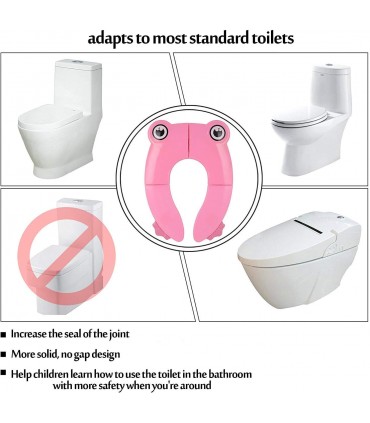 Сгъваем детски адаптер за тоалетна чиния - Жабка