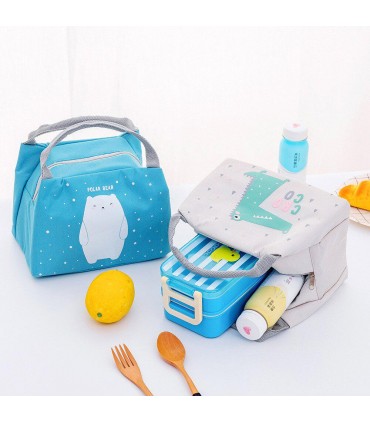 Детска термо чанта за храна - Крокодил