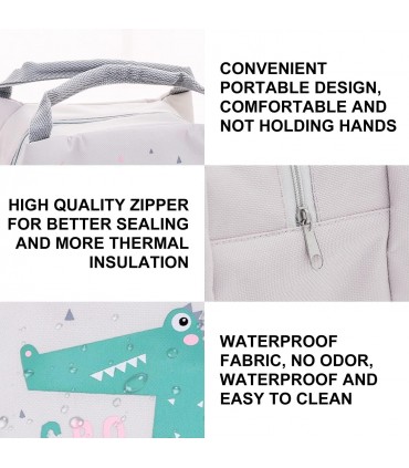 Детска термо чанта за храна - Крокодил