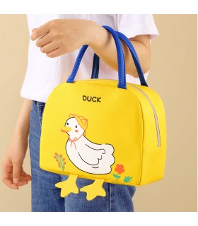 Чантичка за детска кухня "пате" с крачета - жълт цвят