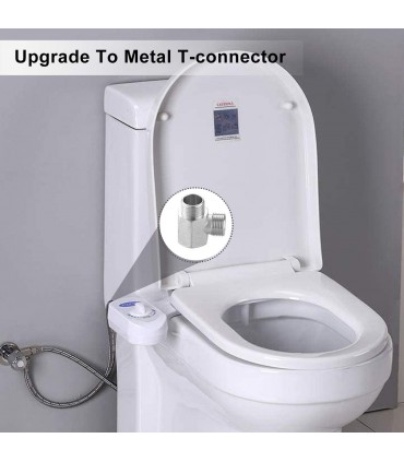 Приставка биде за тоалетна чиния - единична дюза