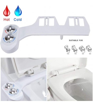 Приставка за тоалетна чиния тип биде с топла и студена вода