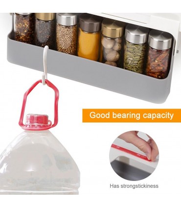 Органайзер поставка с 6 броя бурканчета за подправки за под шкаф