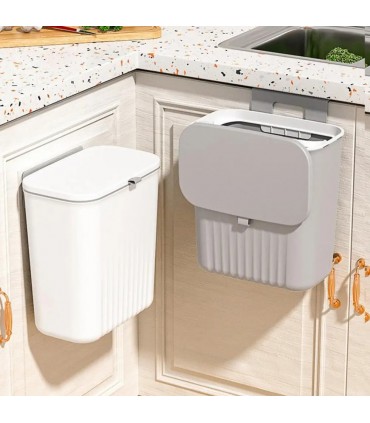 Кошче за отпадъци за кухненски шкаф с капак