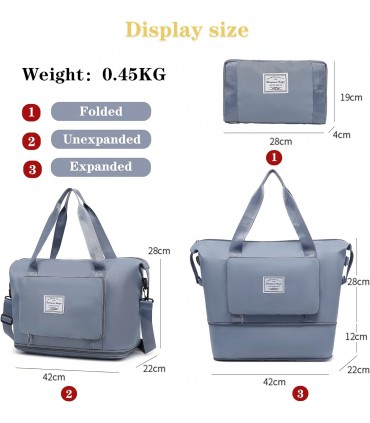 Джобна сгъваема пътническа чанта