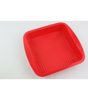 Голяма квадратна силиконова форма за торта