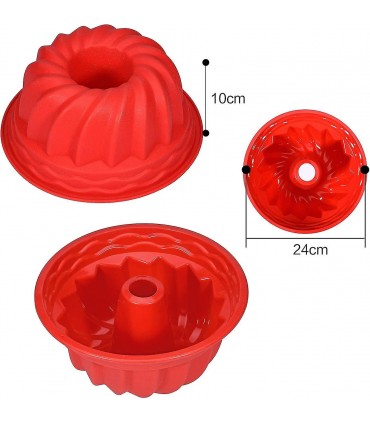 Силиконова форма за кекс - Ф24 см