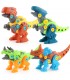 Детски комплект за сглобяване на динозаври с електрически винтоверт