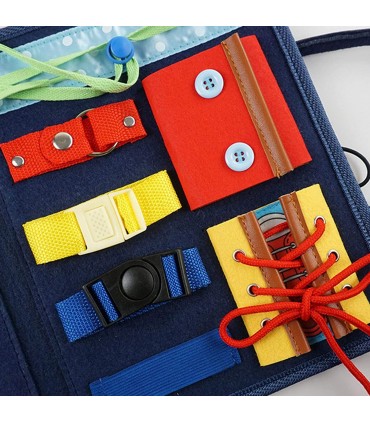 Мека Монтесори бизиборд книжка