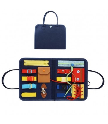 Мека Монтесори бизиборд книжка