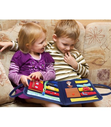 Мека Монтесори бизиборд книжка