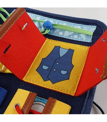 Мека Монтесори бизиборд книжка