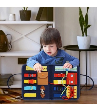 Мека Монтесори бизиборд книжка