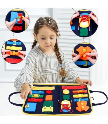 Busy Board Монтесори Детска активна дъска за игра