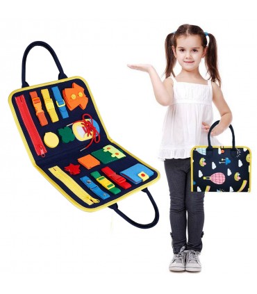 Busy Board Монтесори Детска активна дъска за игра