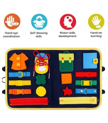 Busy Board Монтесори Детска активна дъска за игра