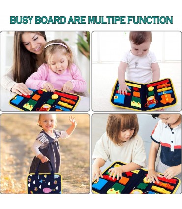 Busy Board Монтесори Детска активна дъска за игра