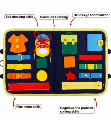 Busy Board Монтесори Детска активна дъска за игра