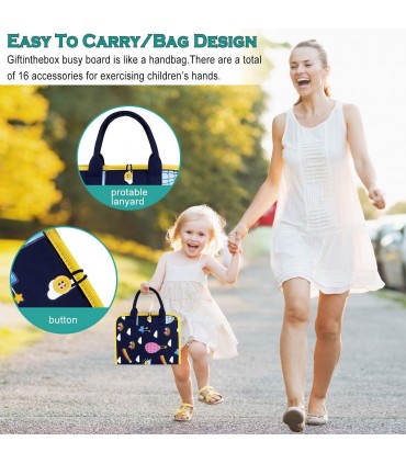 Busy Board Монтесори Детска активна дъска за игра