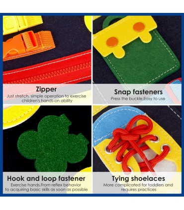 Busy Board Монтесори Детска активна дъска за игра