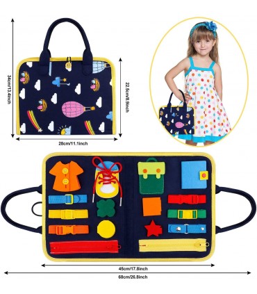 Busy Board Монтесори Детска активна дъска за игра