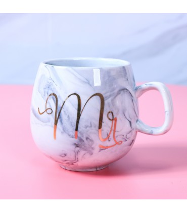 Керамична чаша Ms и Mrs