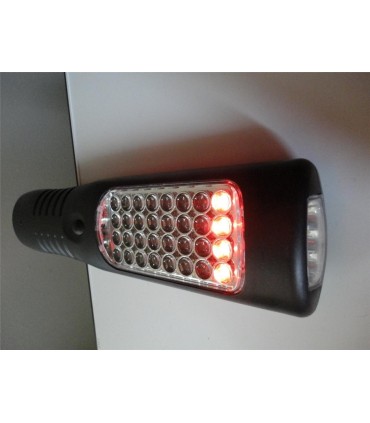 Акумулаторна LED Работна Лампа с 35 Диода и зарядно на 12V и 220V