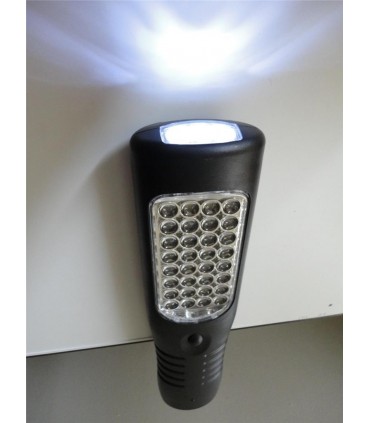 Акумулаторна LED Работна Лампа с 35 Диода и зарядно на 12V и 220V