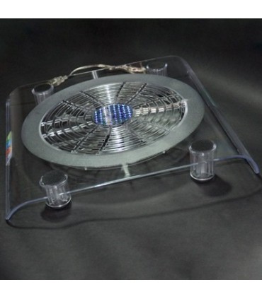 Охладителна подложка за лаптоп с голям вентилатор