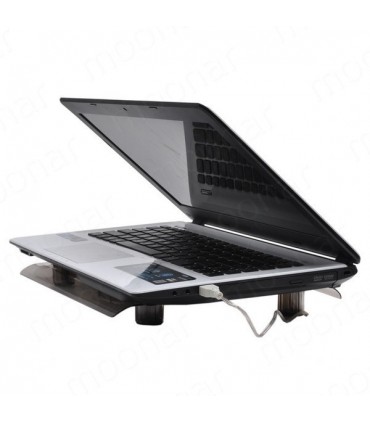 Охладителна подложка за лаптоп с голям вентилатор