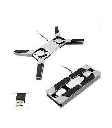 Сгъваема подложка USB охладител за лаптоп