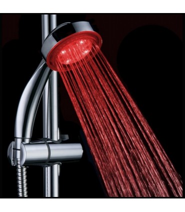 LED Душ слушалка светеща в 3 различни цвята с температурен датчик - МОДЕЛ 2