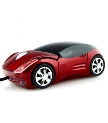 Компютърна мишка под формата на червено Ферари