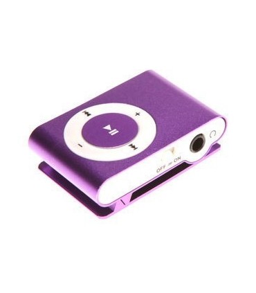 Мини Mp3 плейър в свежи цветове със слушалки