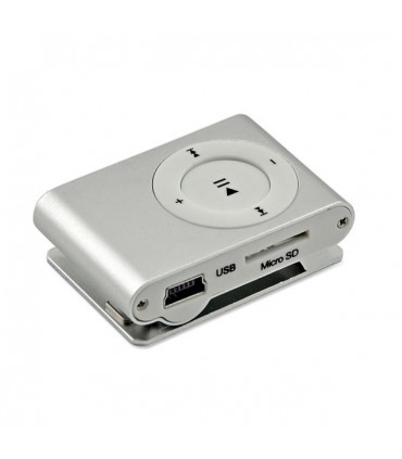 Мини Mp3 плейър в свежи цветове със слушалки