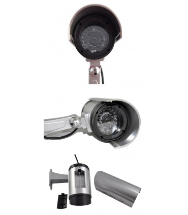 Фалшива камера за видеонаблюдение за външен и вътрешен монтаж -ГОЛЯМА