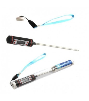 Дигитален Контактен Термометър със сонда 15см. - Кухненски