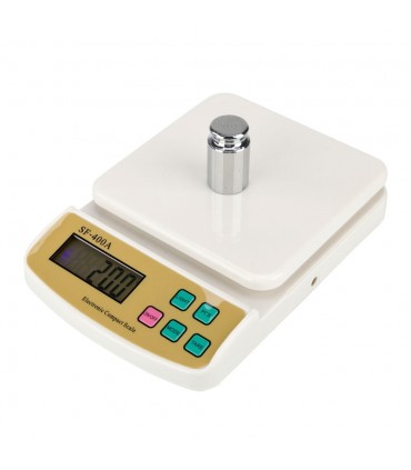 Цифрова домакинска везна с капацитет на измерване до 5кг. и LCD дисплей.