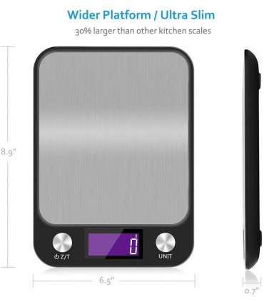 Кухненска везна с електронен дисплей до 5 кг